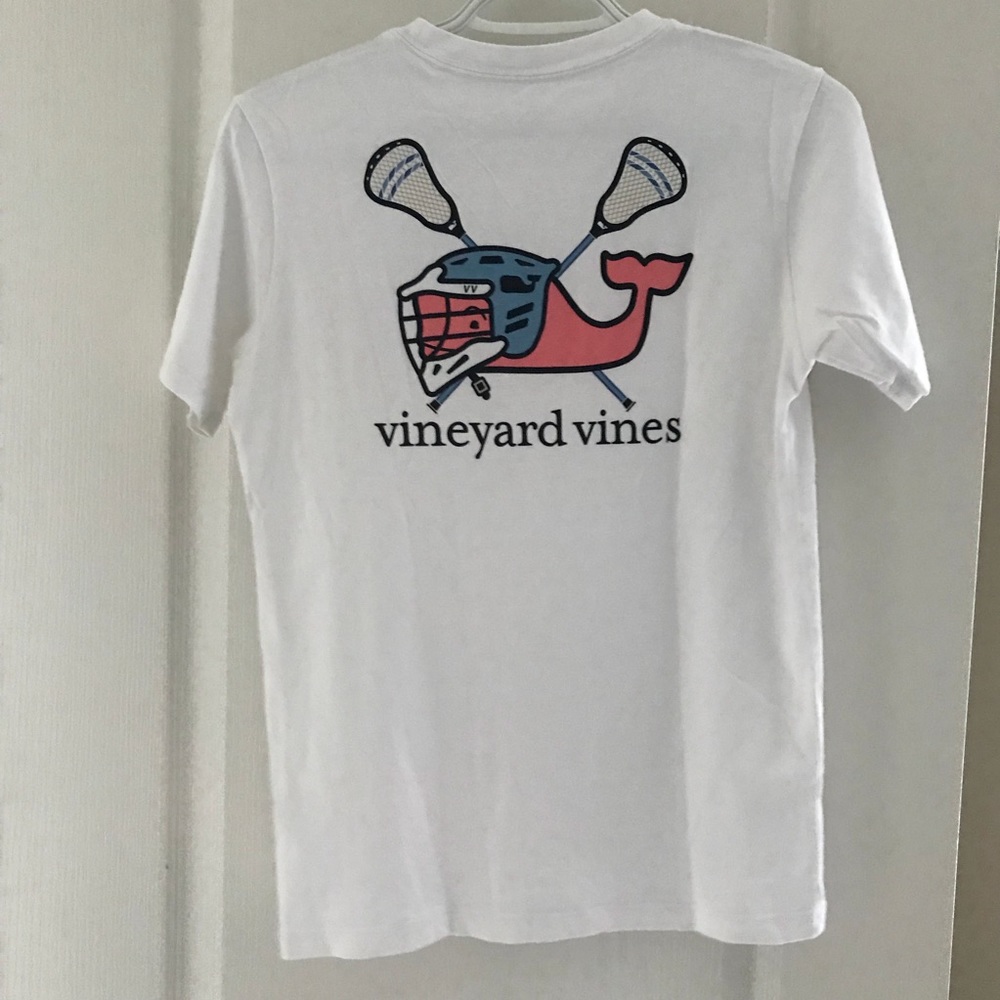 Vineyard Vines Boys Lacrosse Whale T-Shirt